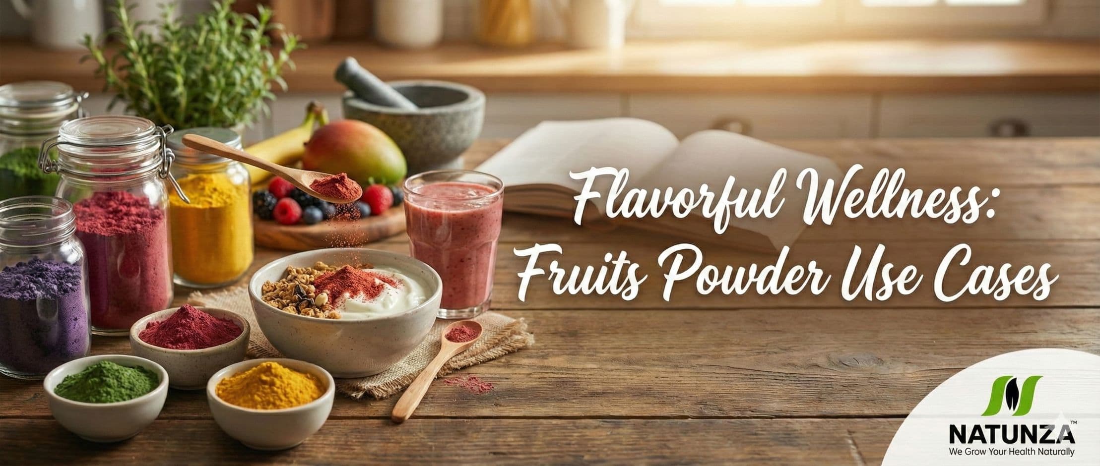 Unlock Nature's Goodness: Creative Use Cases for Natunza Fruit Powders